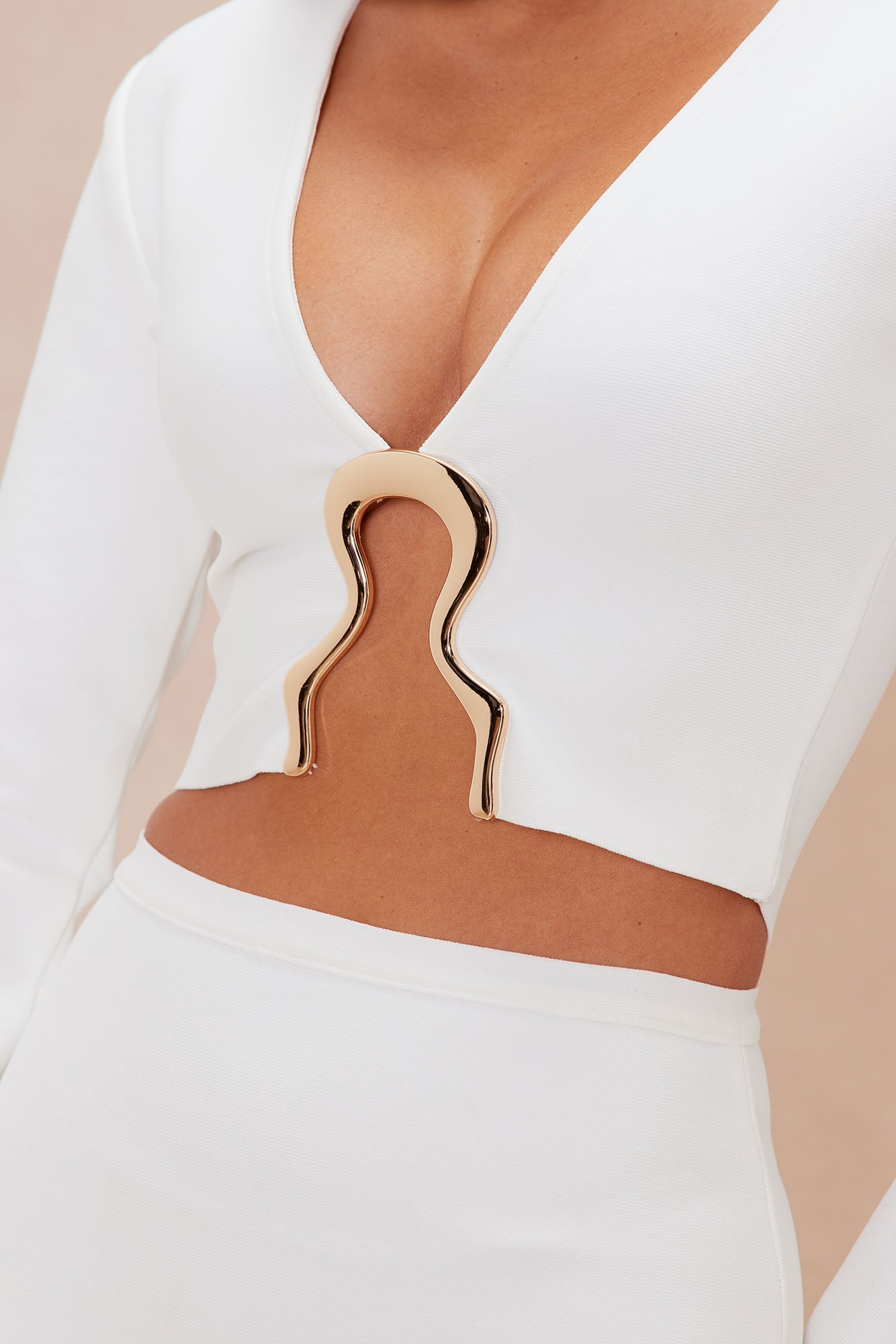 Bree Bandage Top - White