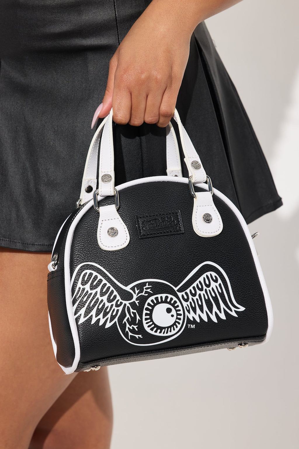 Classic Von Dutch Handbag - Black/White