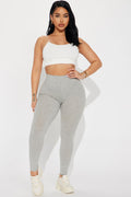 Game Changer Legging - Heather Grey