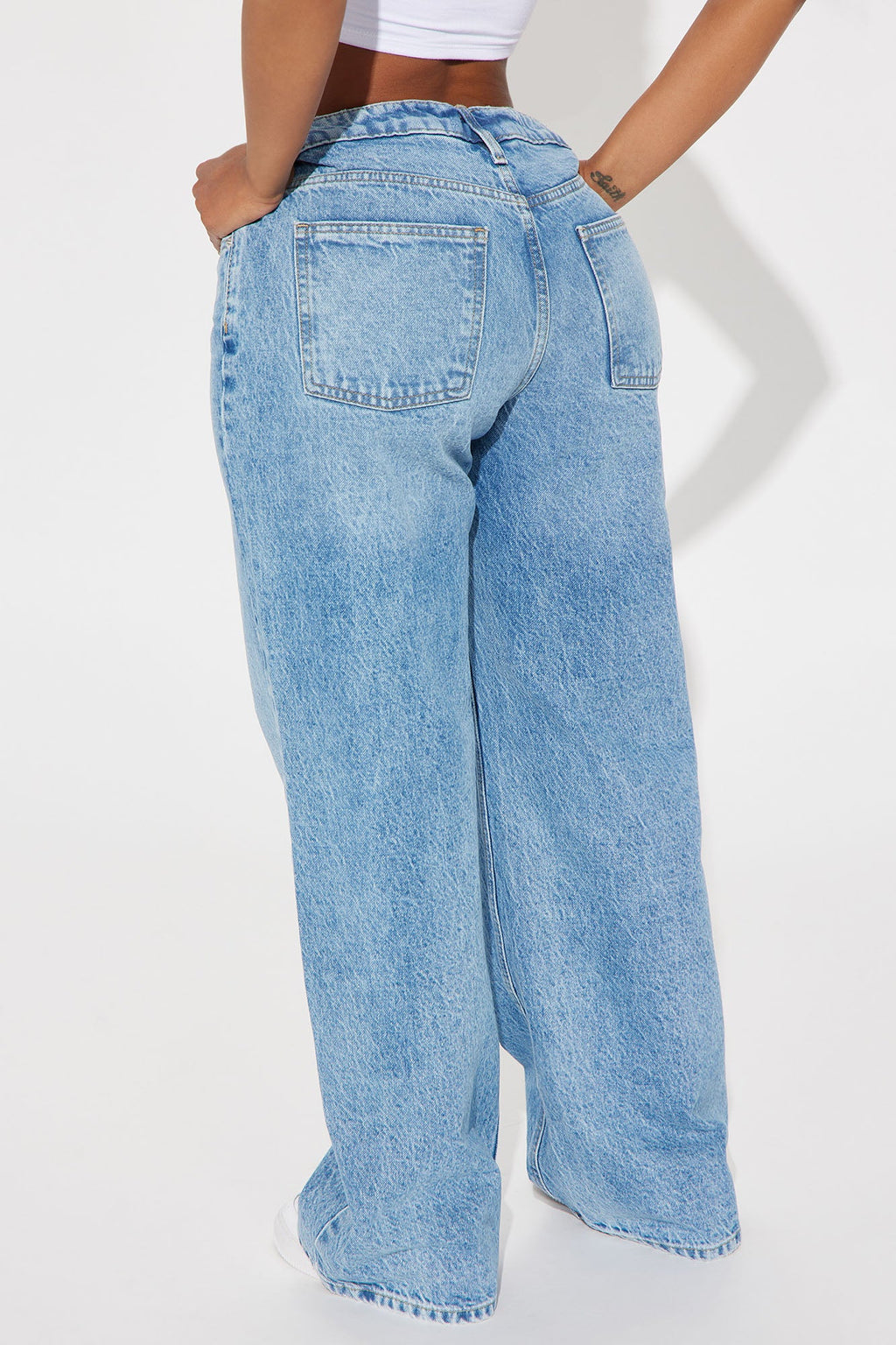 On To The Next Straight Leg Jeans - Medium Wash