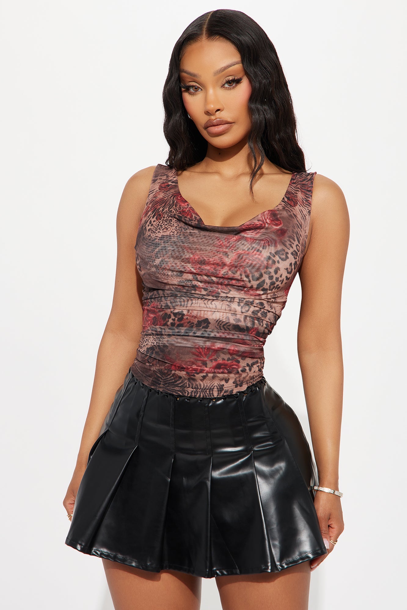 Heating Things Up Leopard Top - Leopard