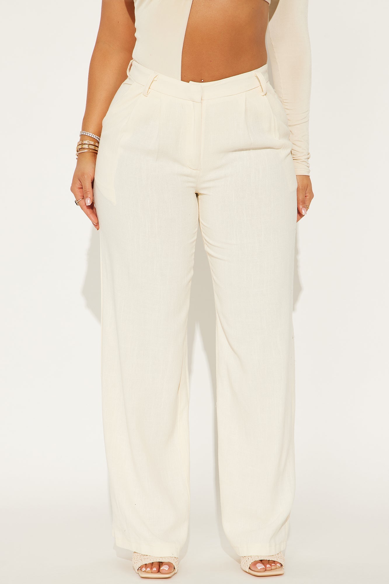 In Another Time Trouser - Cream