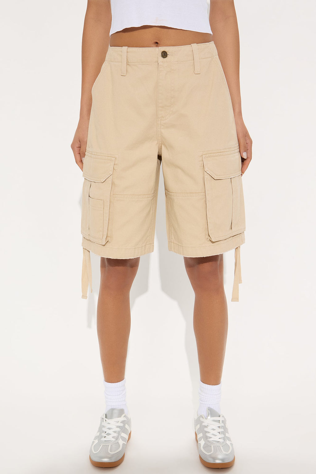 Onto Something Bermuda Short - Khaki