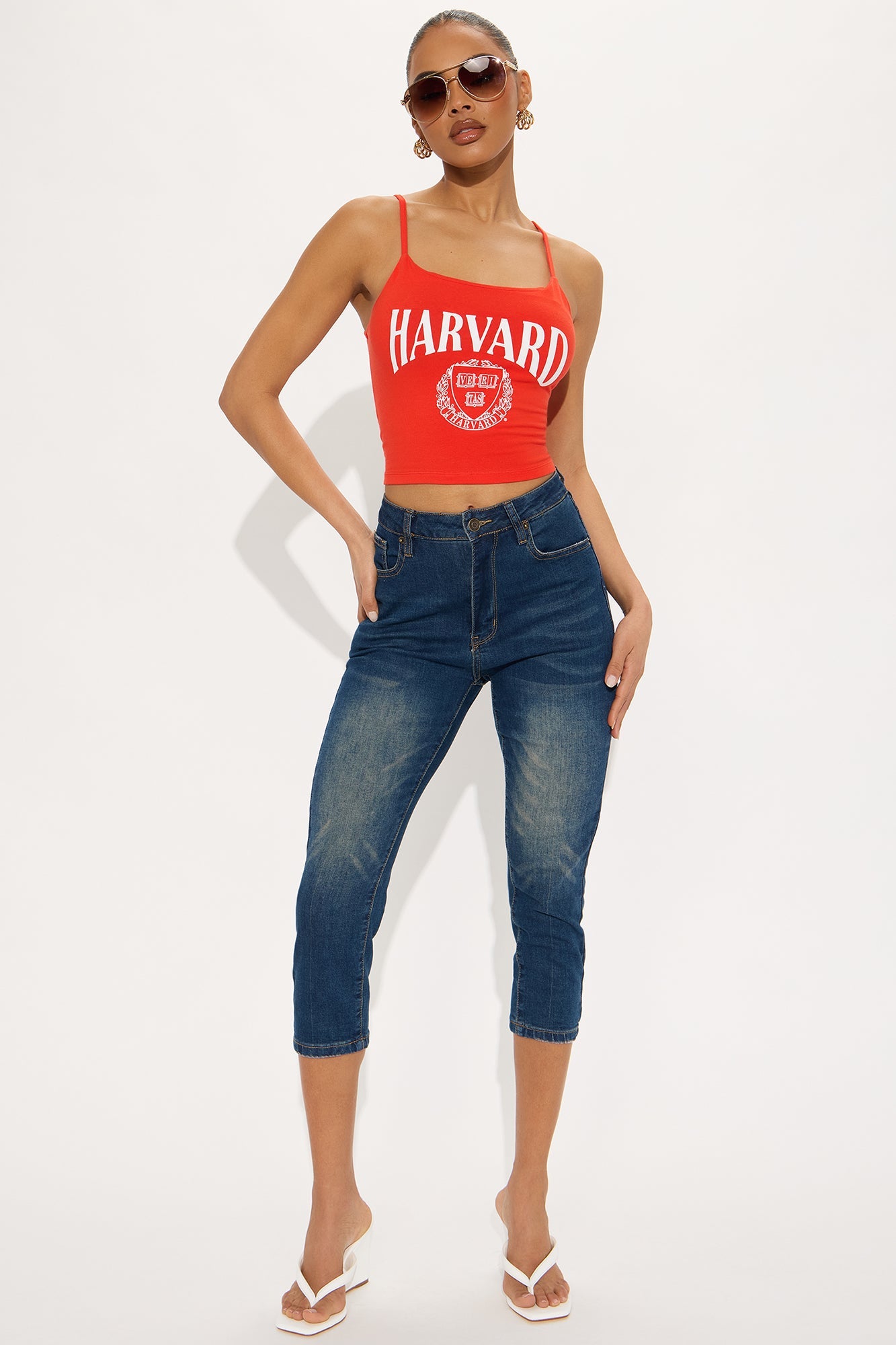 Harvard University Cami Tee - Red