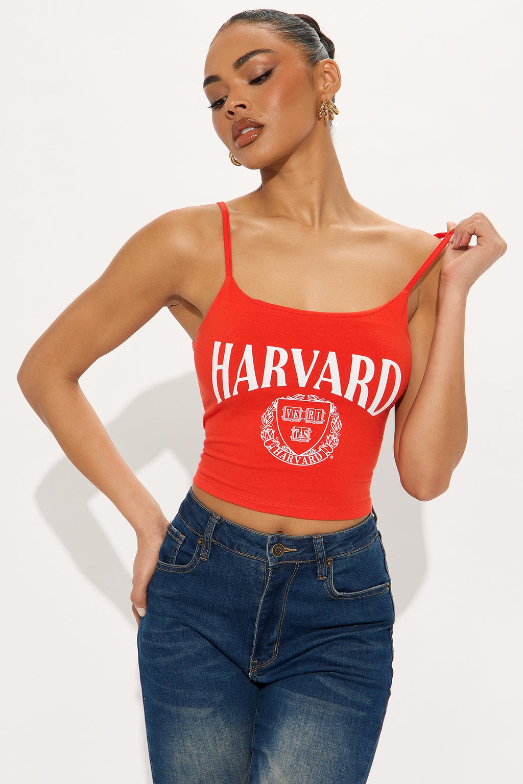 Harvard University Cami Tee - Red