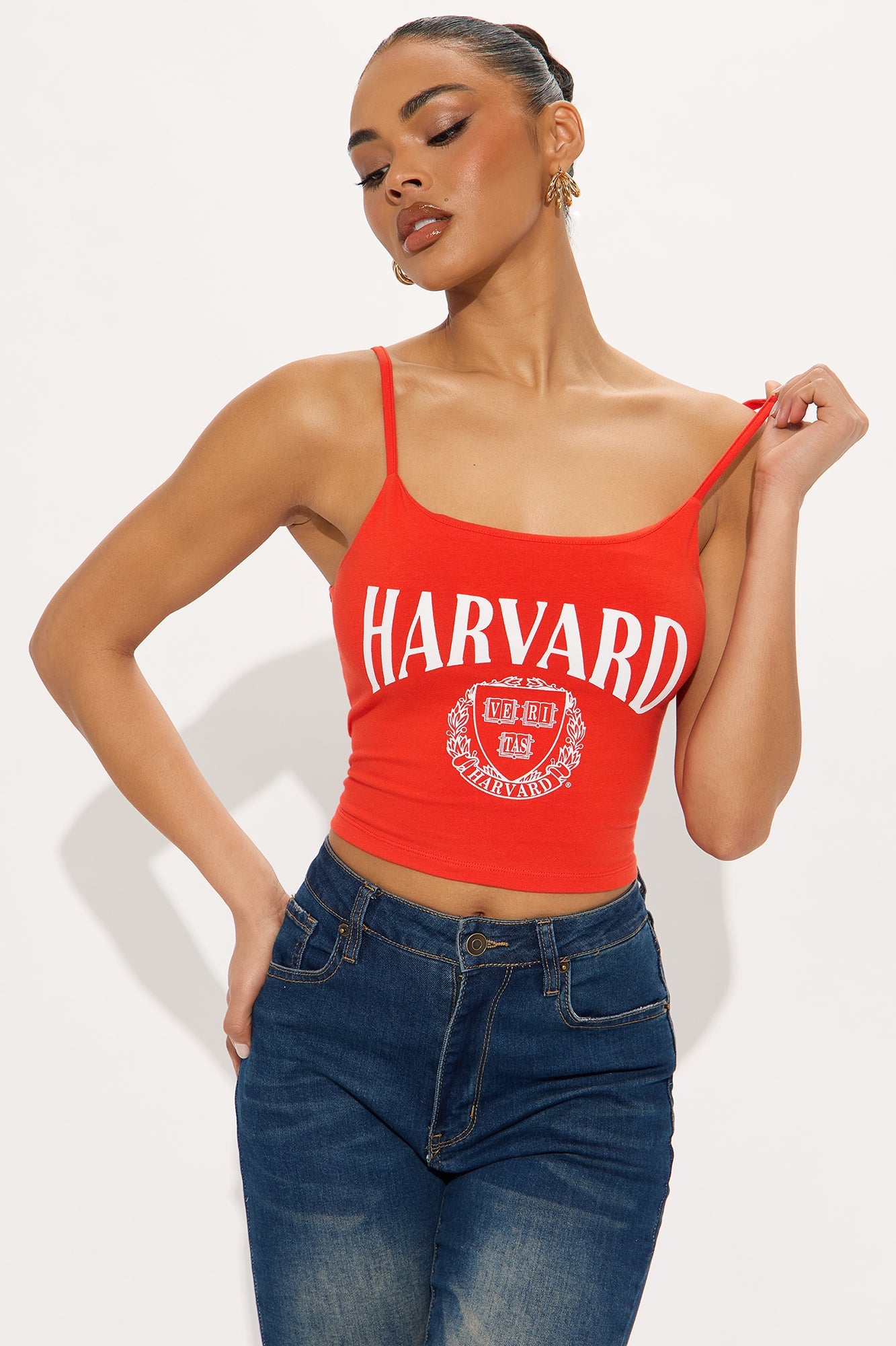 Harvard University Cami Tee - Red