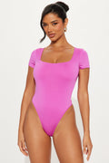 Isabella Seamless Bodysuit - Pink