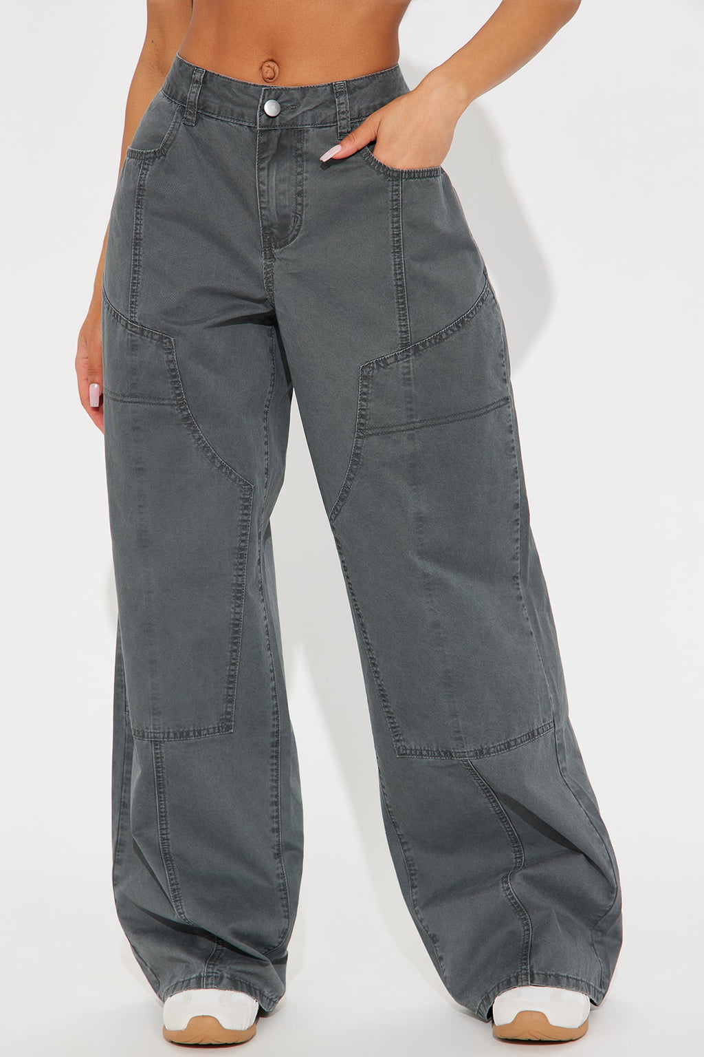 Megan Wide Leg Pant - Black