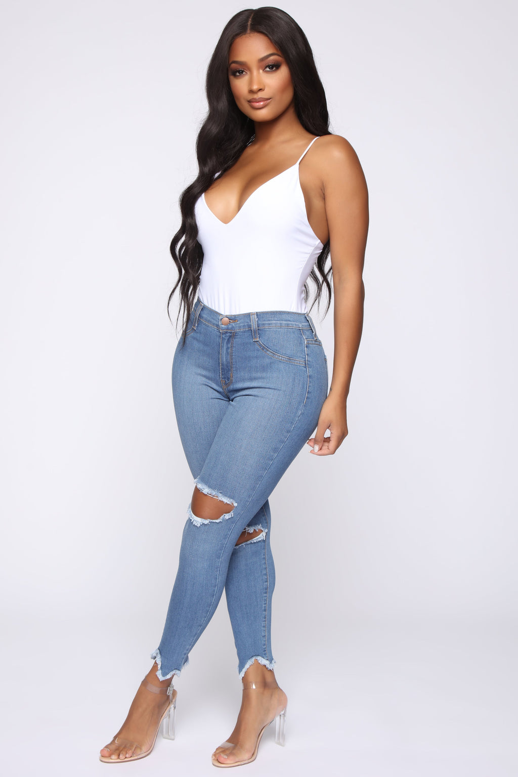 Well Played Jeans - Medium Blue Wash