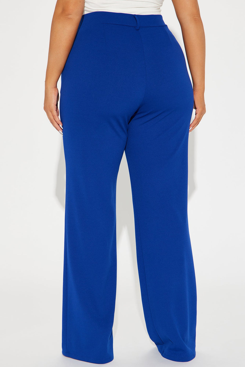 Heidi Wide Leg Trouser Pant - Royal