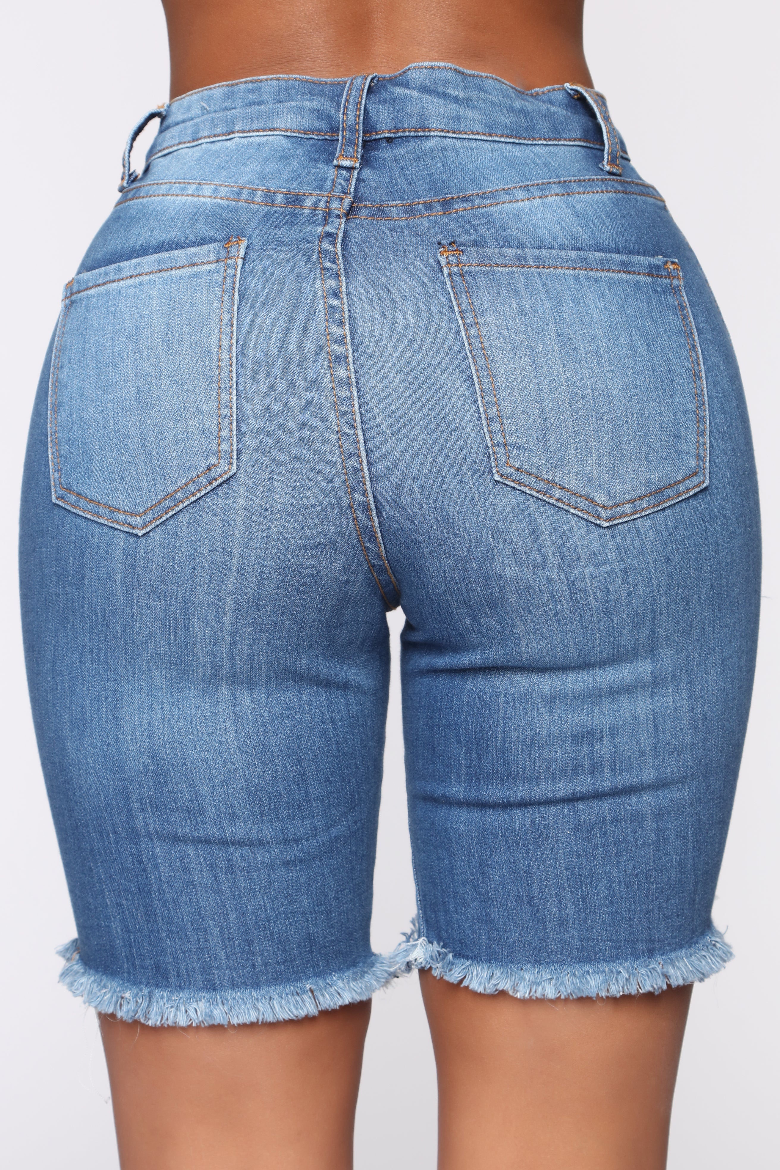 Khloe II Shorts - Medium Wash