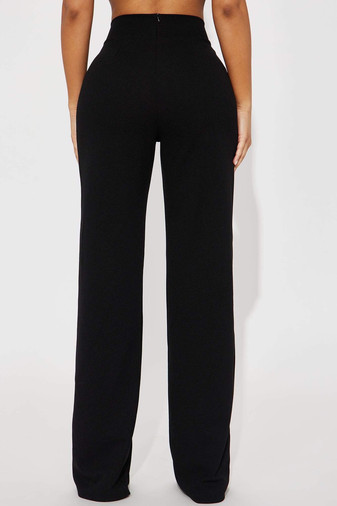 Petite Call It Even Wide Leg Dress Pants - Black