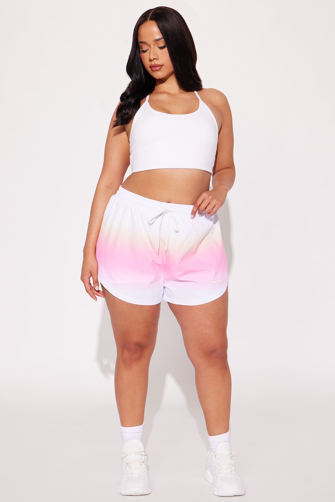 Tone It Up Active Running Short - Pink/combo