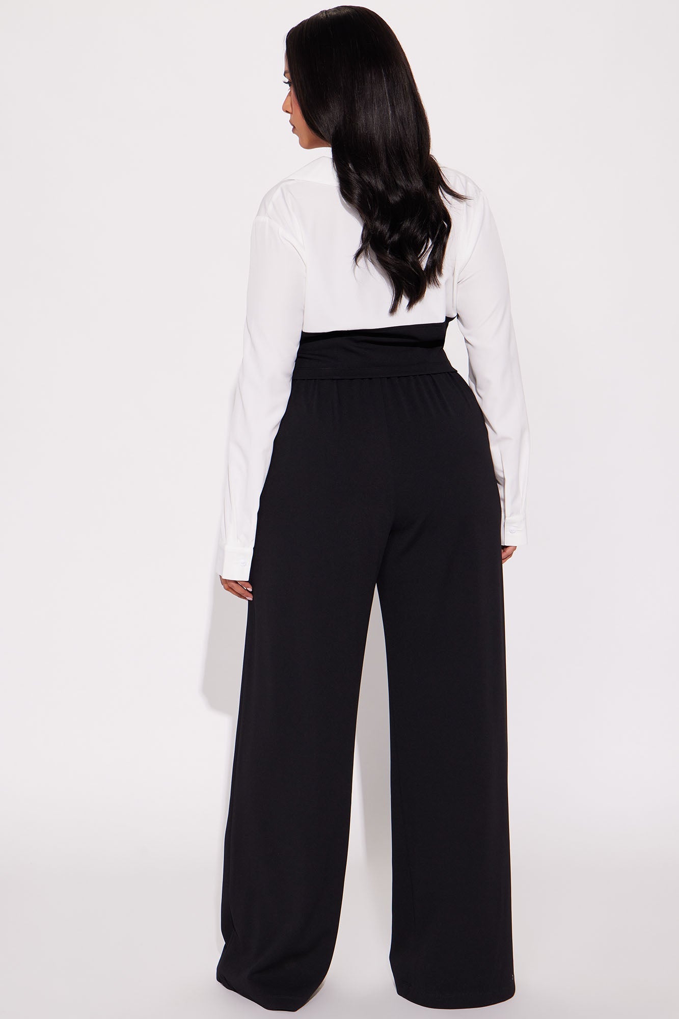 Corporate Cutie Pant Set - Black