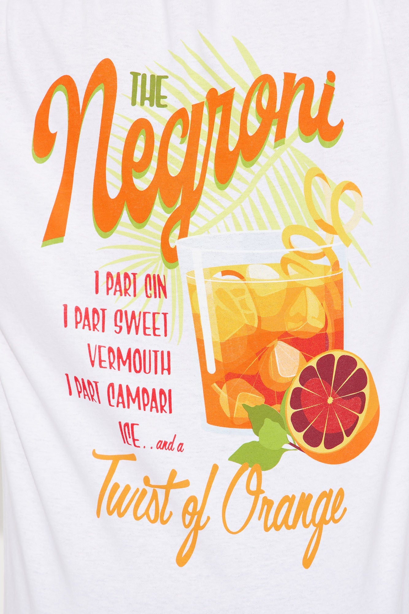 Another Negroni Oversized Tee - White