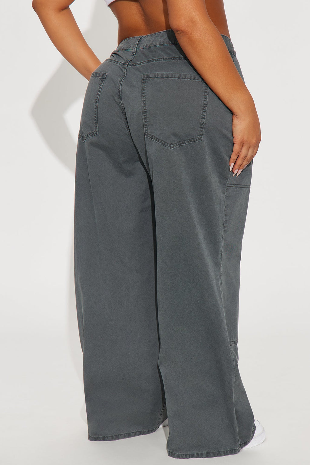 Megan Wide Leg Pant - Black