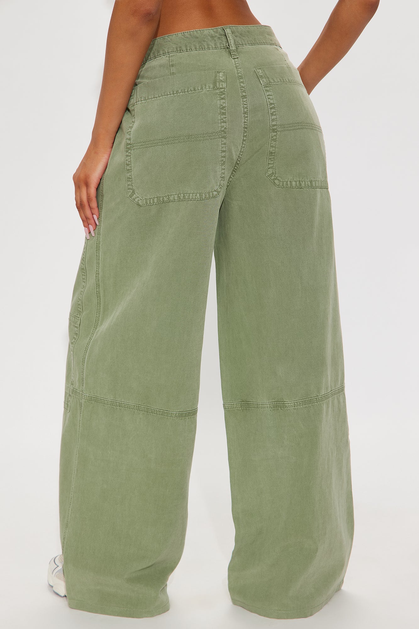Sarbina Wide Leg Pant - Olive