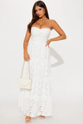Susanne Maxi Dress - White