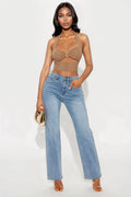 Tall Nova 90s Straight Leg Jeans - Vintage Blue Wash