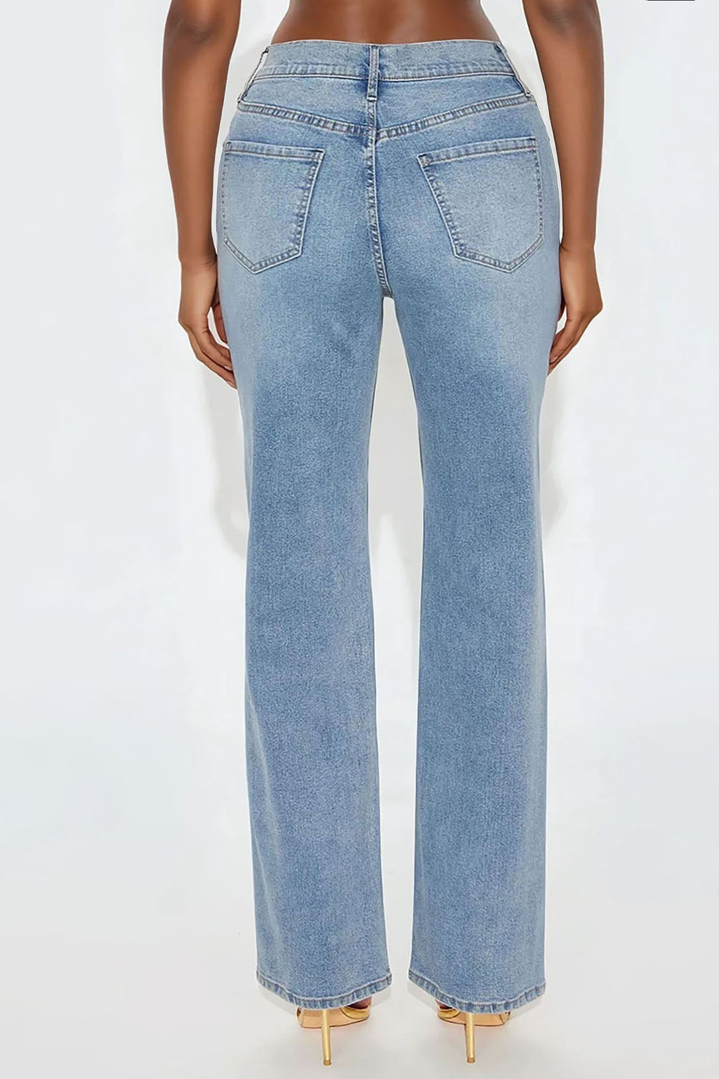 Tall Nova 90s Straight Leg Jeans - Vintage Blue Wash