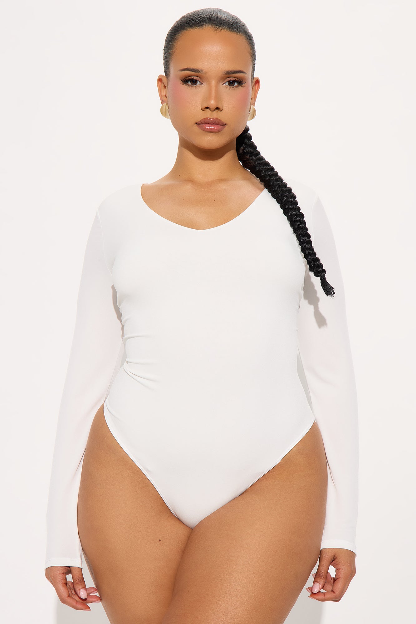 Obsessed With Me Bodysuit - White