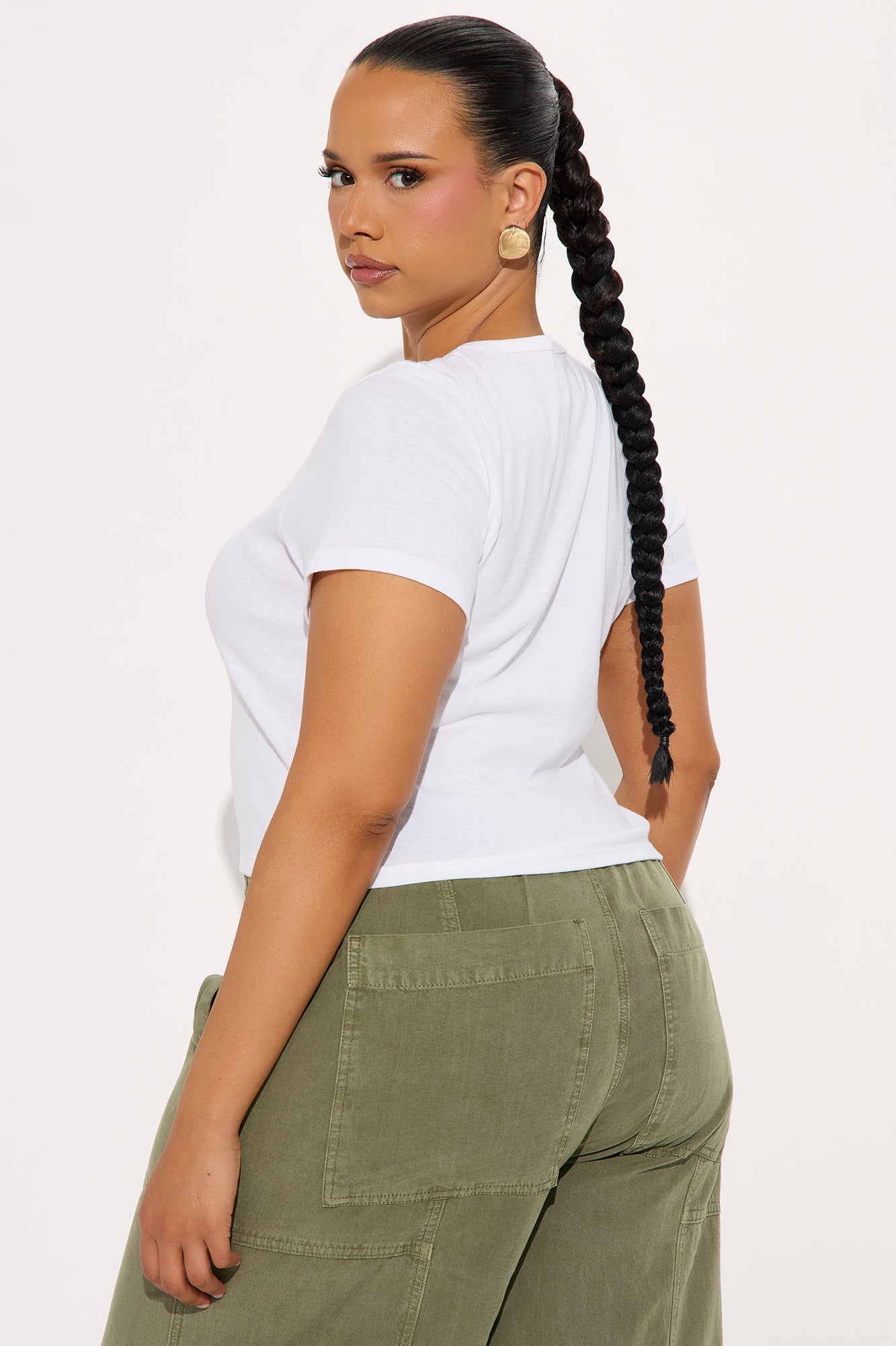 I Heart Tattoos Baby Tee - Cream