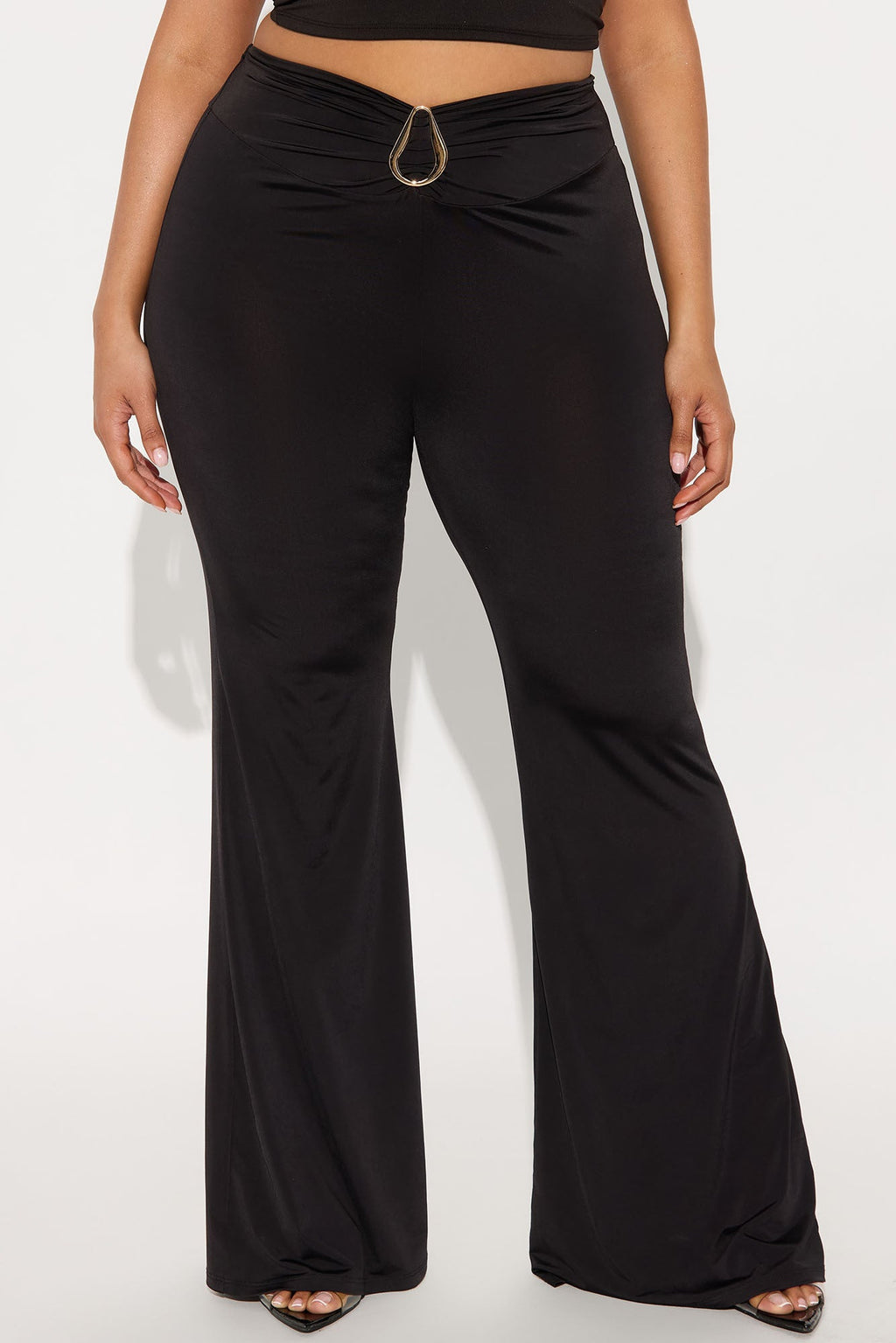 Pure Temptation Low Rise Flare Pant - Black