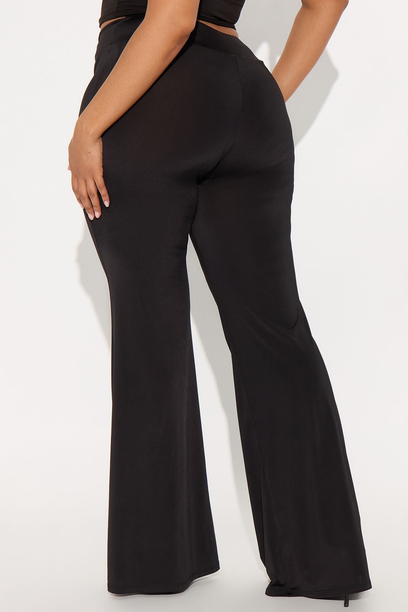 Pure Temptation Low Rise Flare Pant - Black
