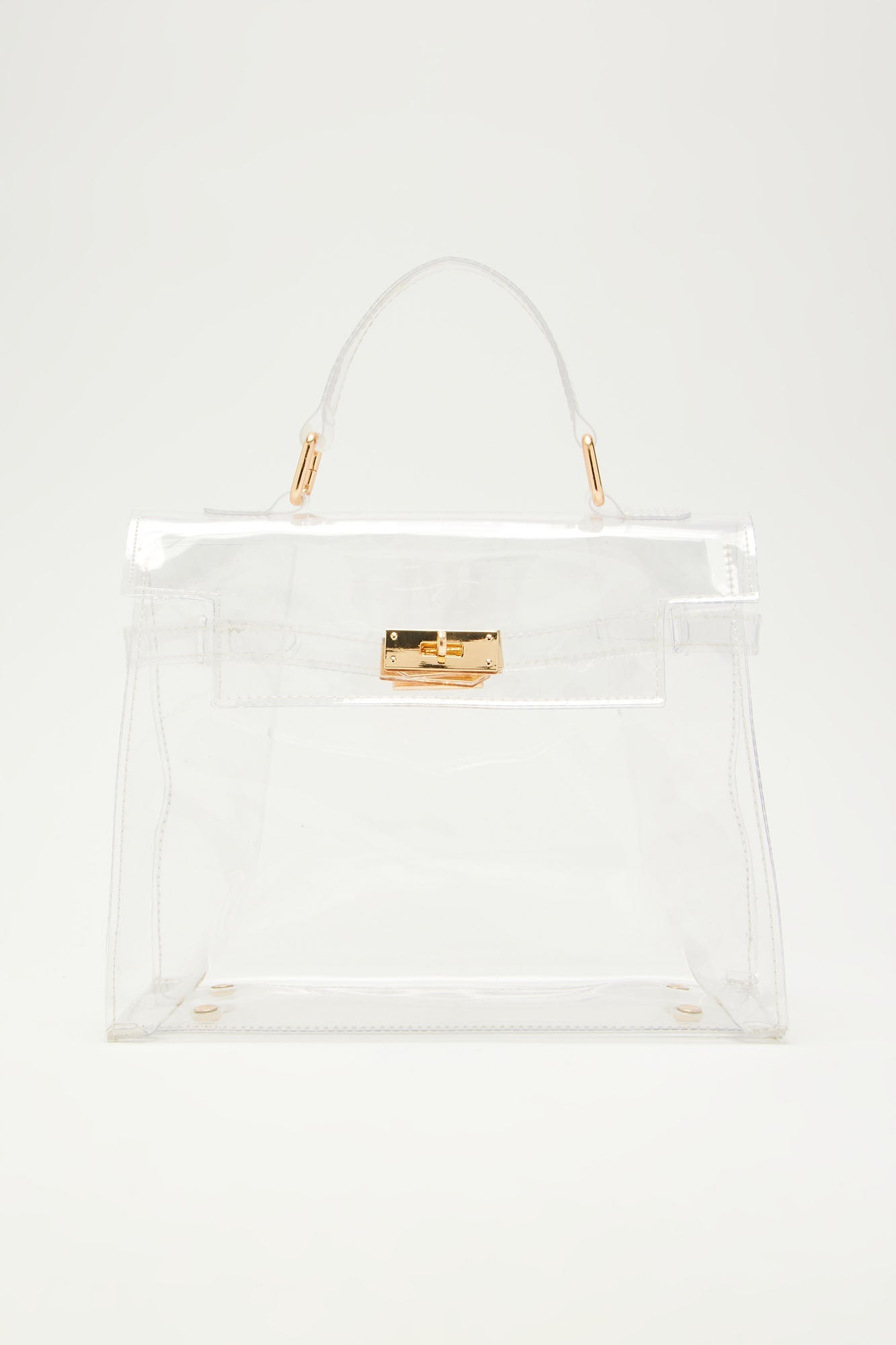 The Perfect Match Handbag - Clear