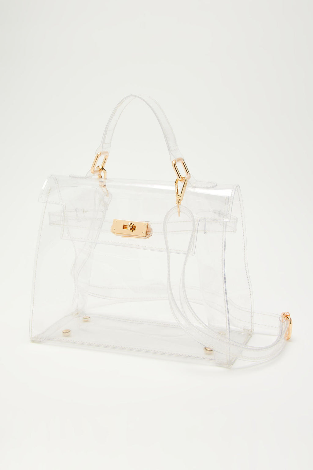 The Perfect Match Handbag - Clear