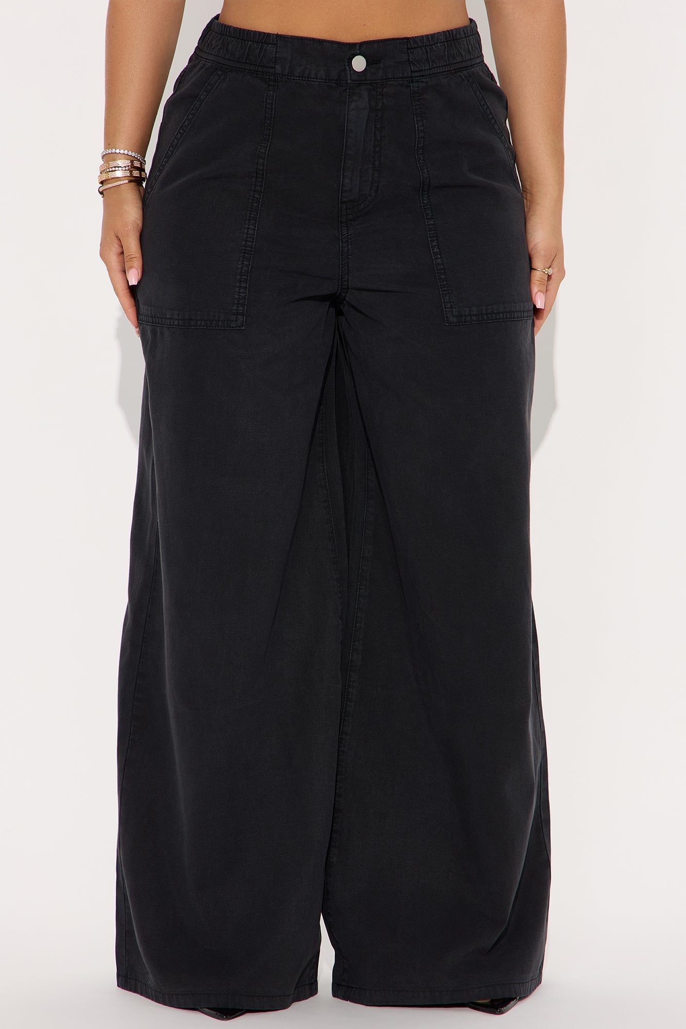 My Moment Wide Leg Pant - Black