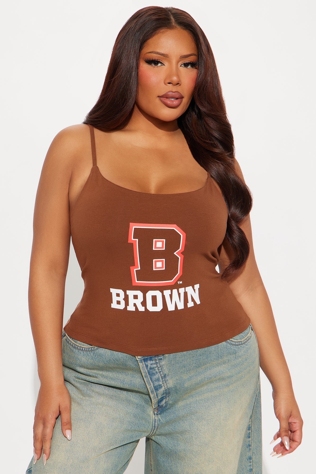Brown University Cami Tee - Brown