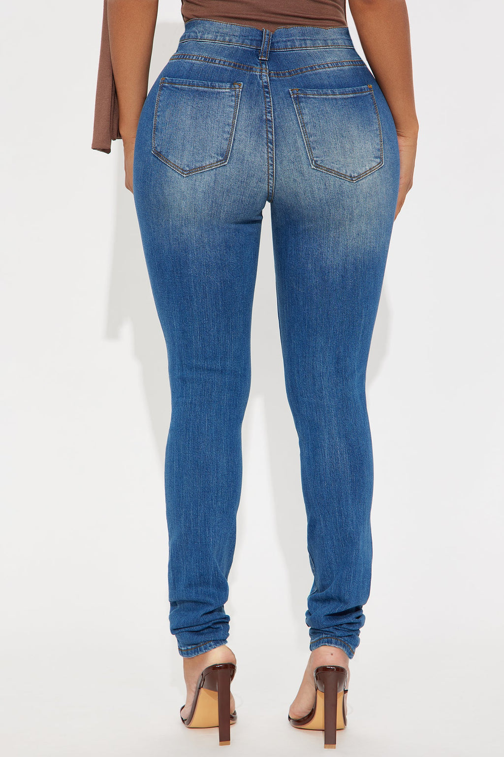 Tall Tough It Up Stretch Skinny Jeans - Dark Wash