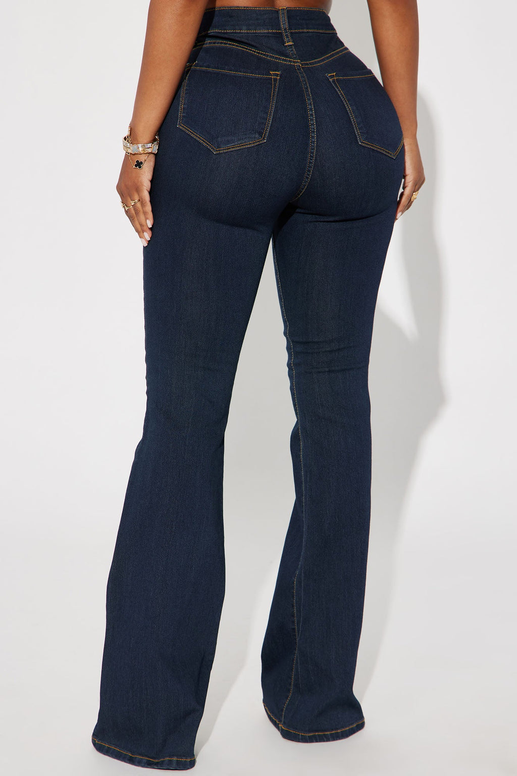 Deep In My Soul Flare Jeans - Dark Denim