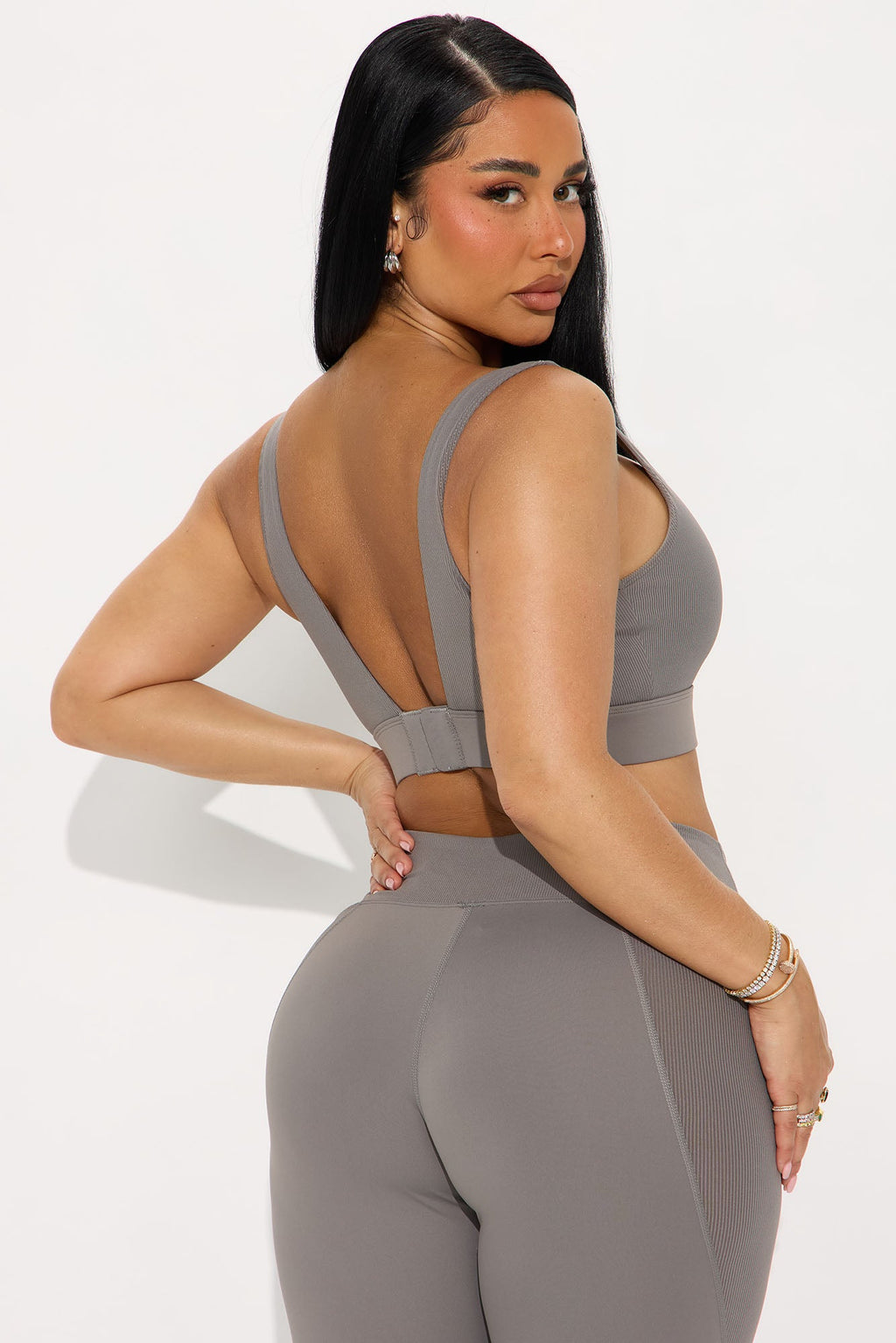 Everyday Gains Sports Bra - Charcoal