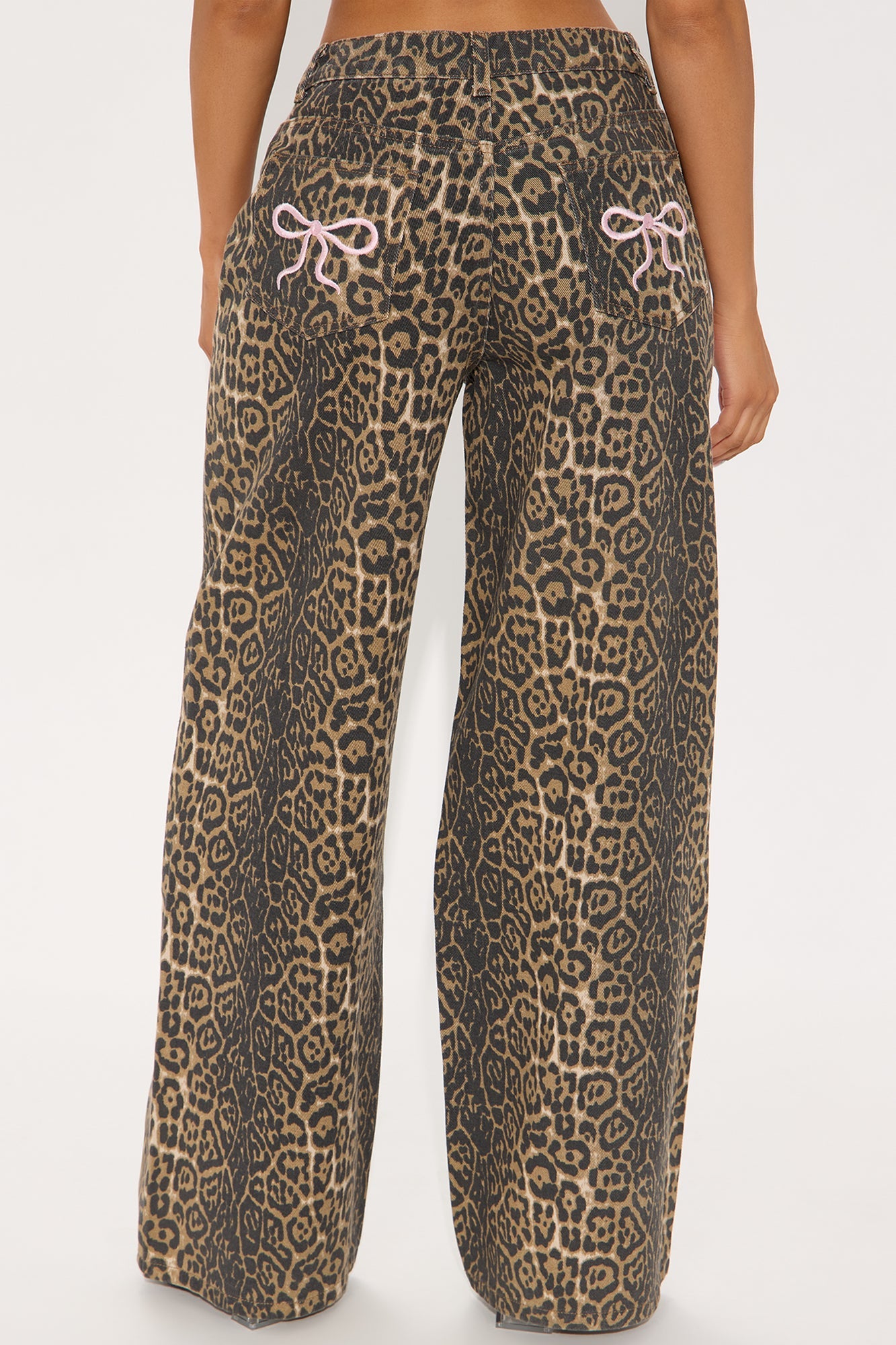 Sweet Darling Leopard Pant - Brown/combo