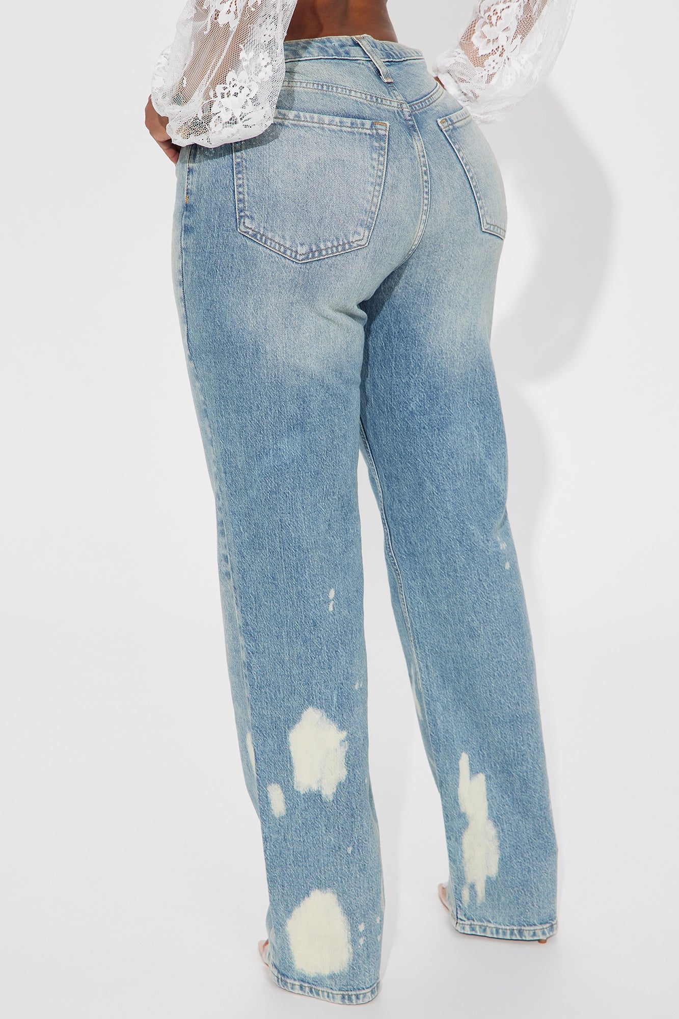 True To You Stretch Straight Leg Jeans - Vintage Wash