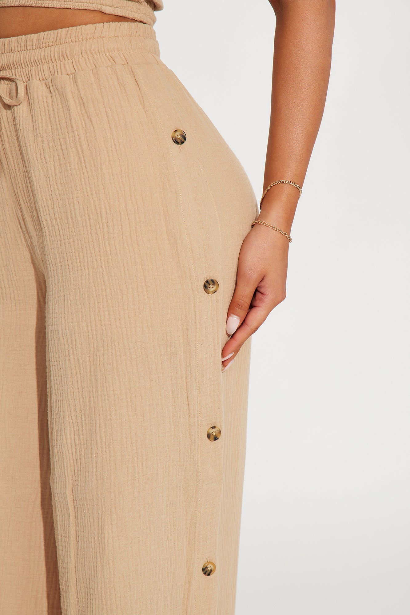 Main Character Pant Set - Taupe