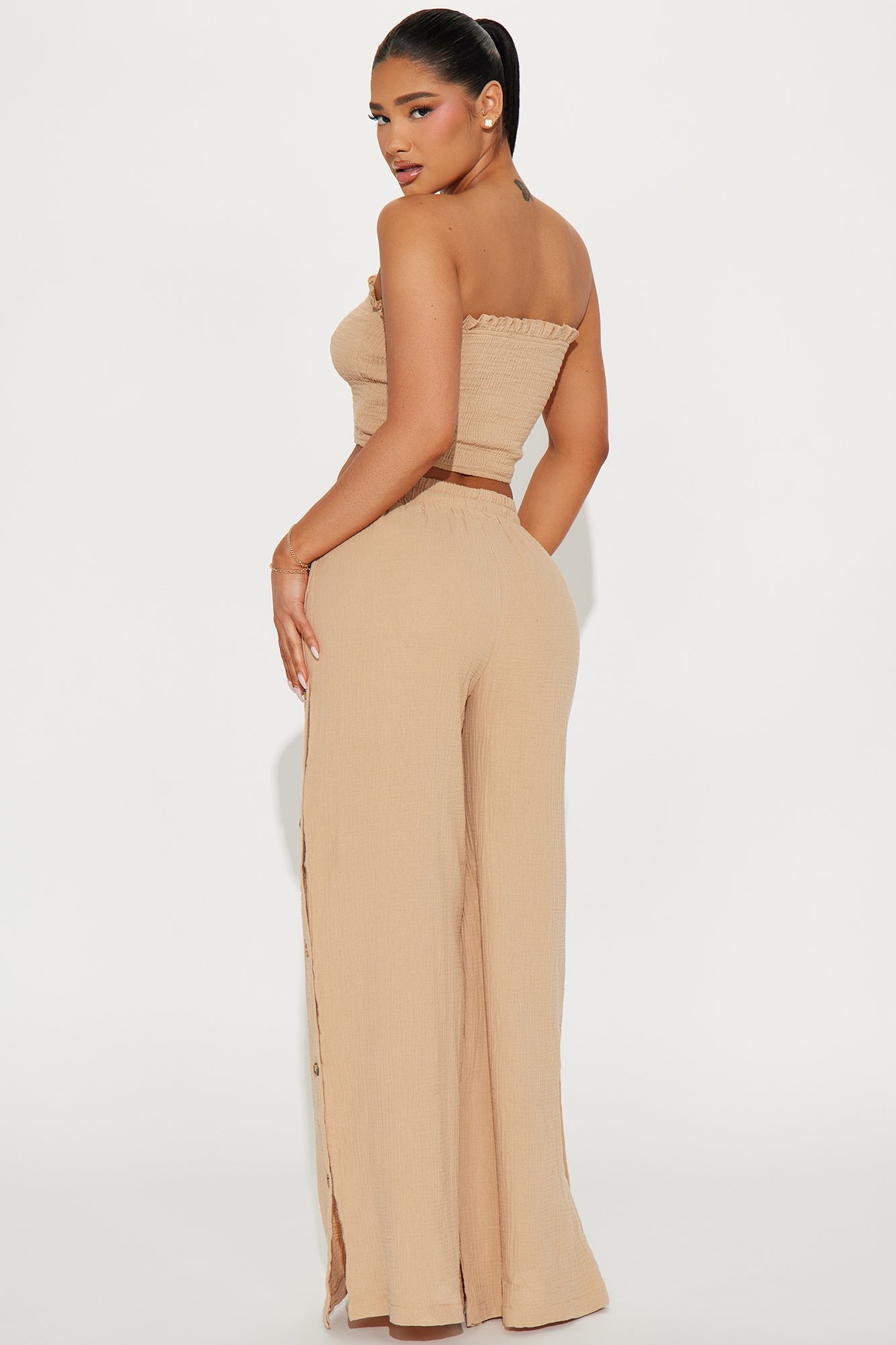 Main Character Pant Set - Taupe