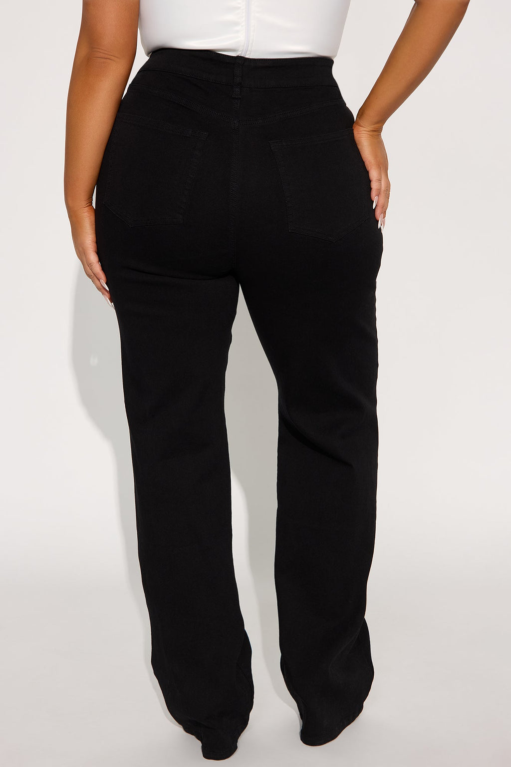 Tall Simply Basic Stretch Straight Jeans - Black