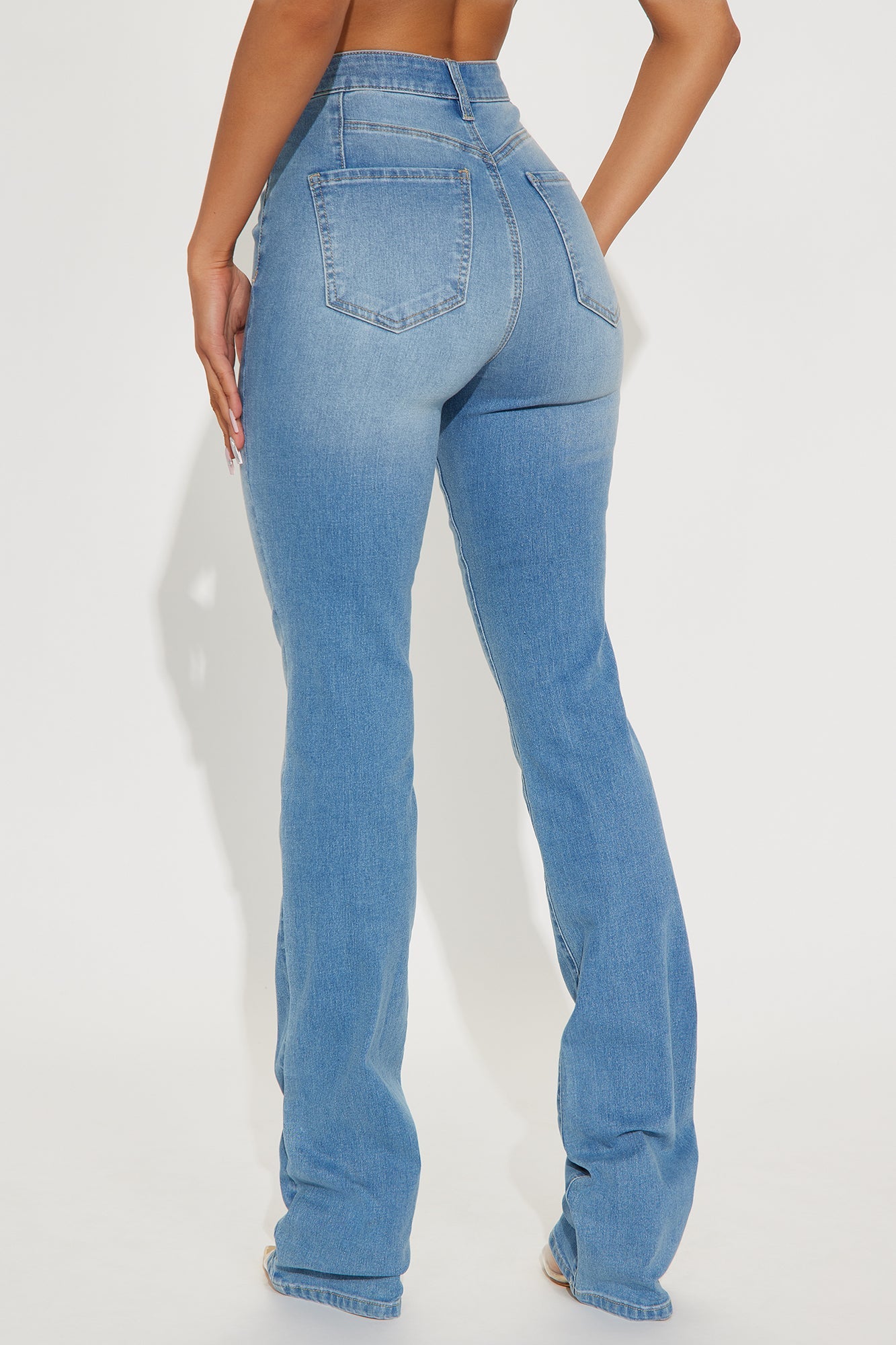 Tall Houston Curvy Stretch Bootcut Jean - Medium Wash