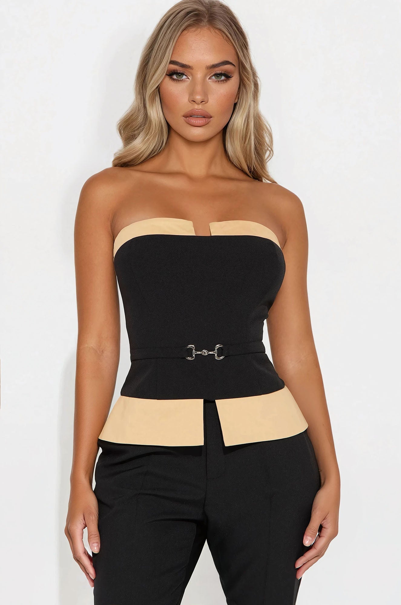 Think It Through Pant Set - Black