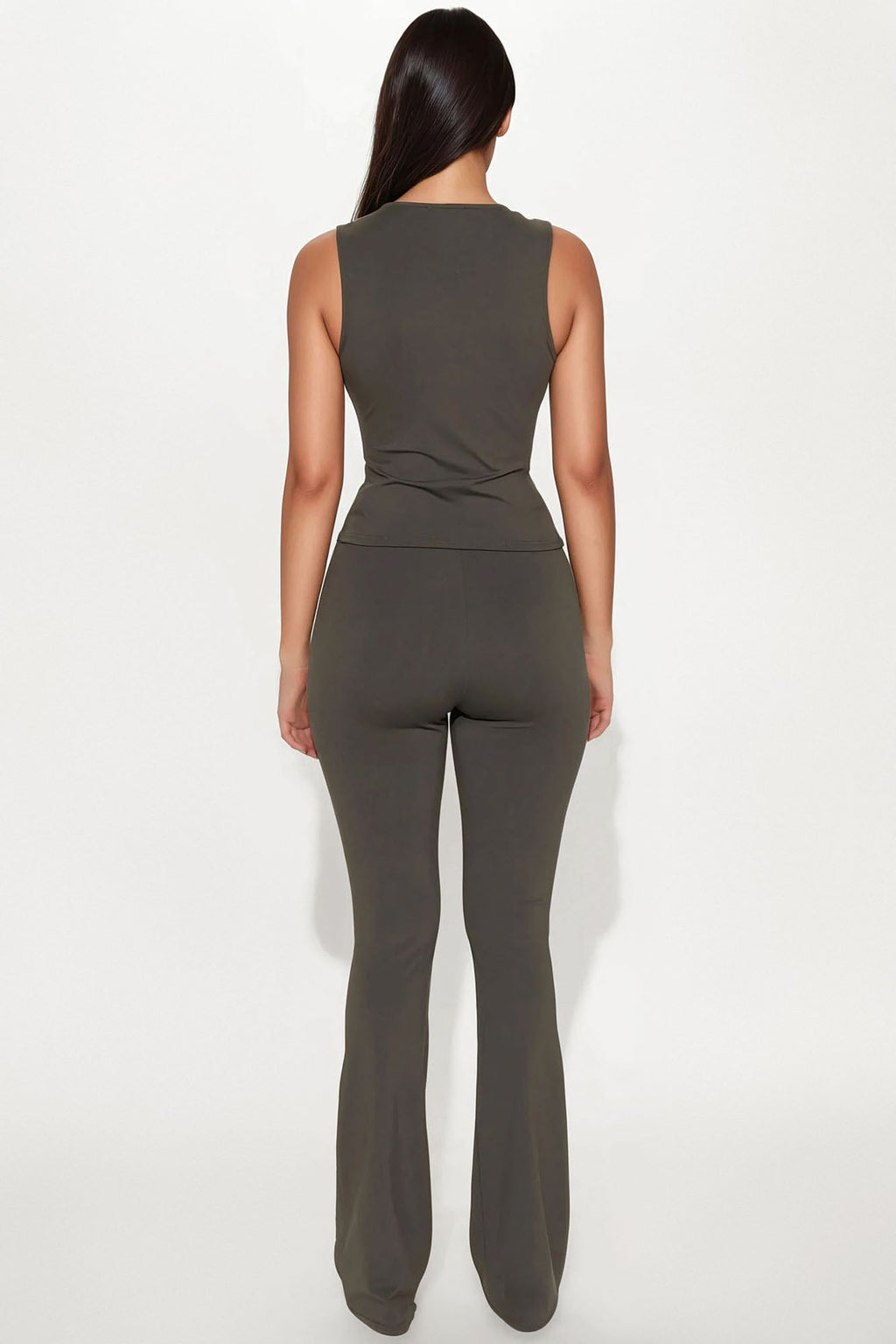 Dance With Me Tonight Pant Set - Olive