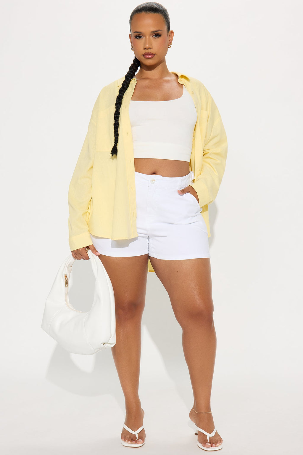 When I'm Yours Short - White