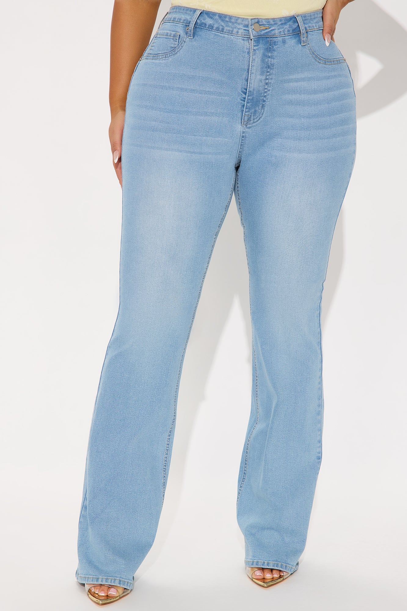 Tall Mesa Booty Lifting Stretch Bootcut Jeans - Light Wash