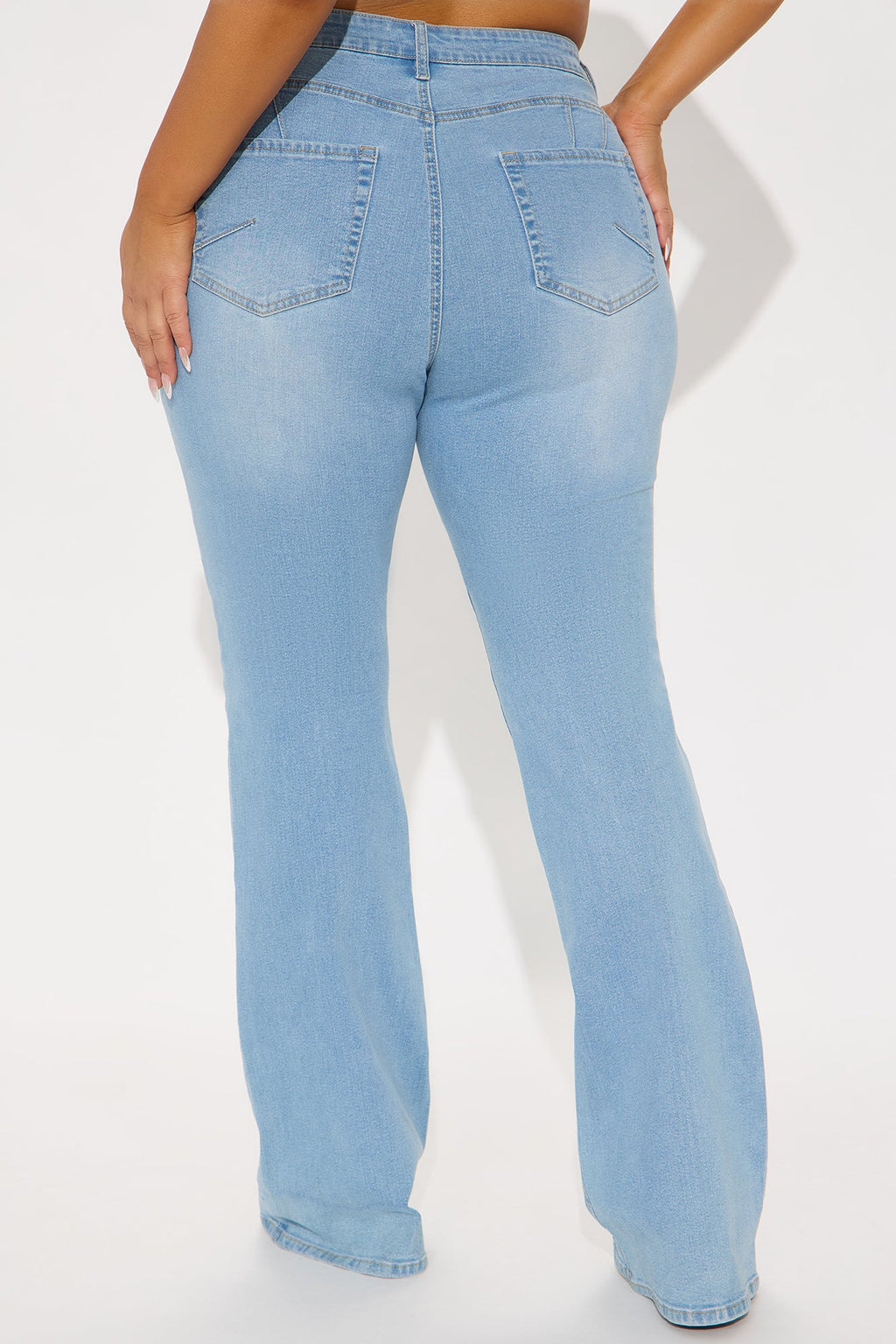 Tall Mesa Booty Lifting Stretch Bootcut Jeans - Light Wash