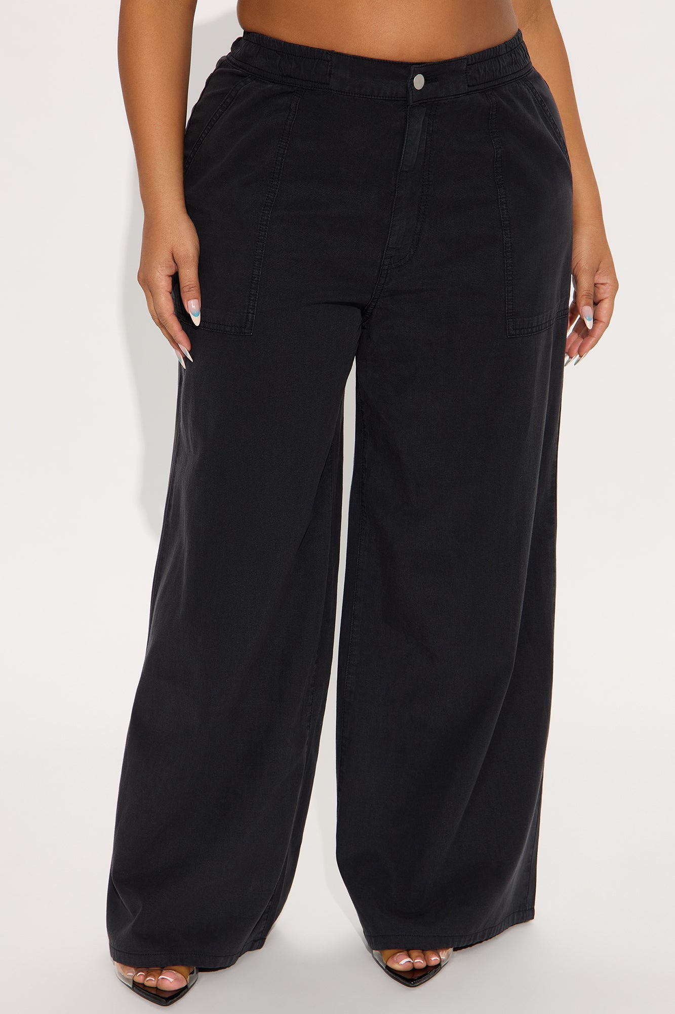 My Moment Wide Leg Pant - Black