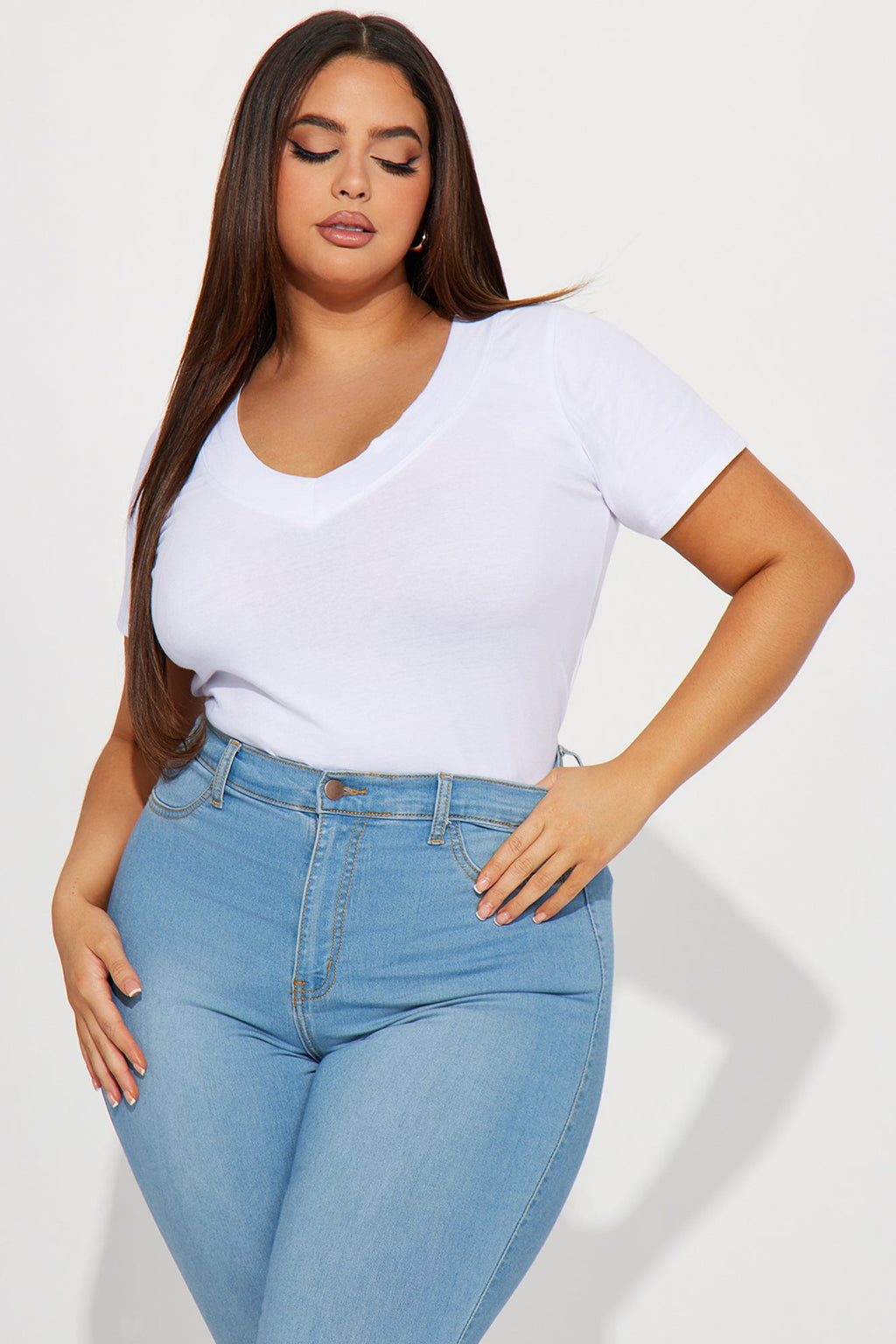 Not On My Level Top - White