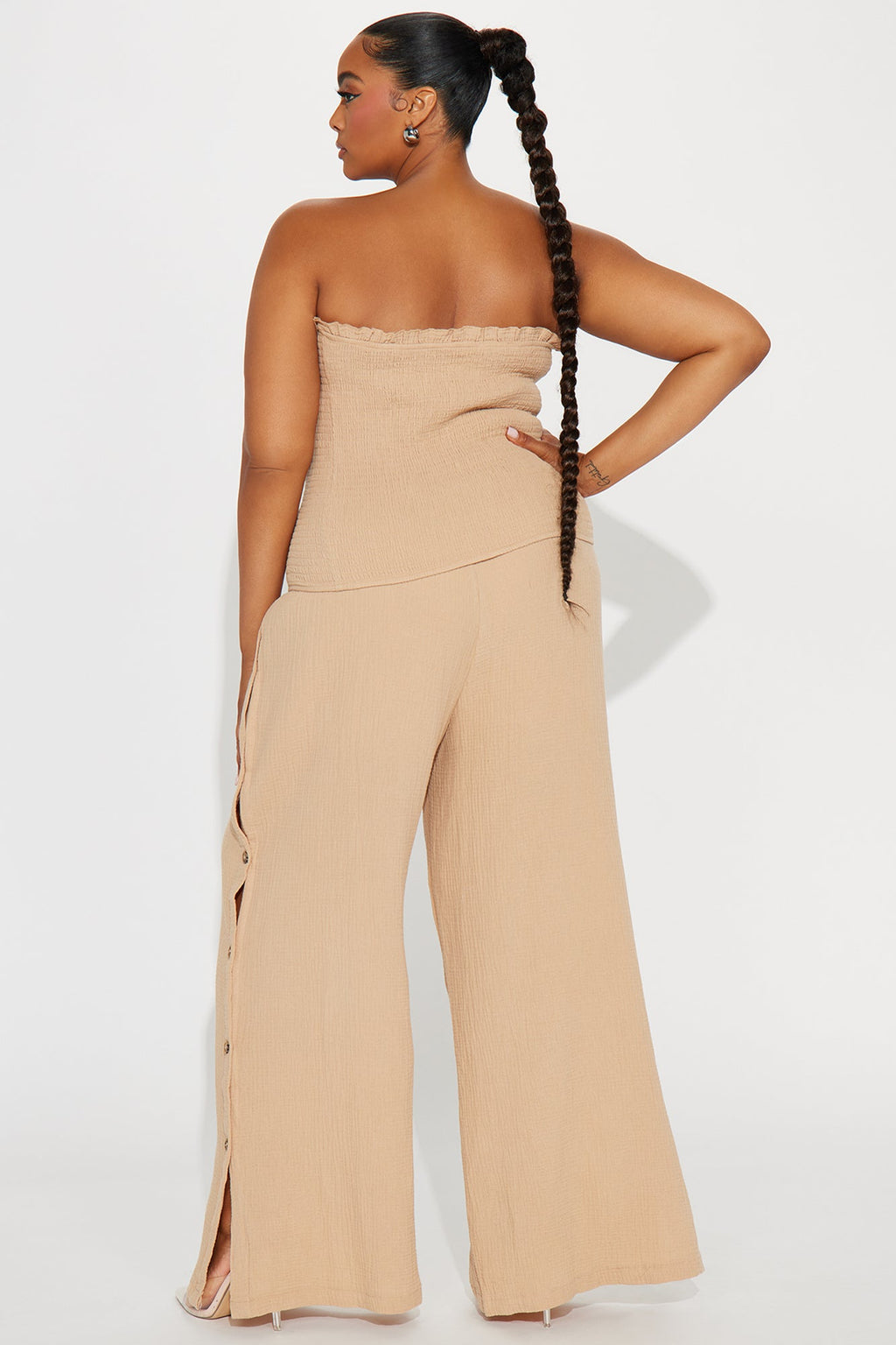 Main Character Pant Set - Taupe