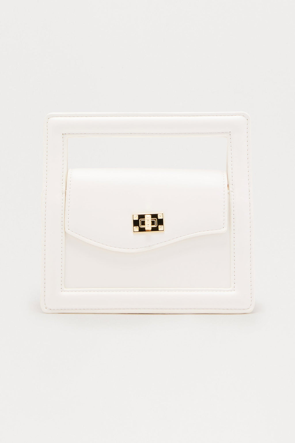 Frame Of Mind Crossbody Bag - White